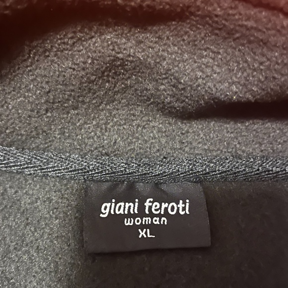 Vintage Giani Feroti half-zip Fair Isle fleece sweater NWOT - Picture 2 of 8